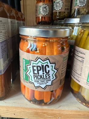 Epic Pickles Sweet Ginger Carrots