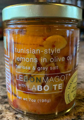 Le Bon Magot Tunisian Style Lemons in Olive Oil